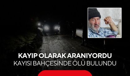 Saatlerdir haber alınamıyordu... Kayısı bahçesinde ölü bulundu