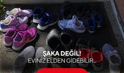 Şaka değil! Kapı önüne ayakkabı koyan evinden olabilir...