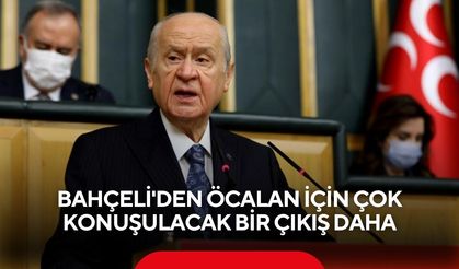Bahçeli’den Öcalan için dikkat çeken ‘statü’ çıkışı