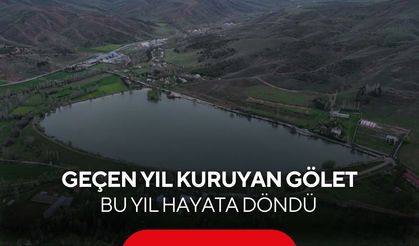 Bir zamanlar kuruydu… Şimdi taşma seviyesinde...