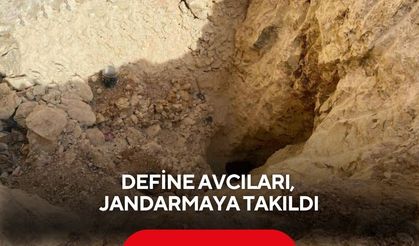 Define Avcıları, jandarmaya takıldı