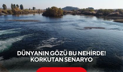 Dünyanın gözü bu nehirde! Kuruyan nehir için korkutan senaryo