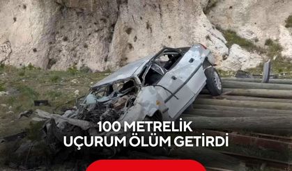 100 metrelik uçurum ölüm getirdi