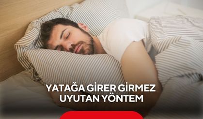 Uyku problemi çekenler için yöntem! 30 saniyede derin uyku
