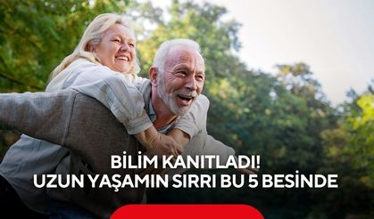 Bilim kanıtladı! Uzun yaşamın sırrı bu 5 besinde