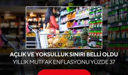 Türk-İş açlık ve yoksulluk sınırı belli oldu...