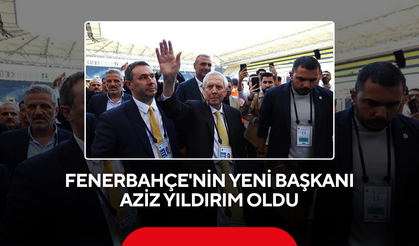 Fenerbahçe'nin yeni başkanı Aziz Yıldırım oldu