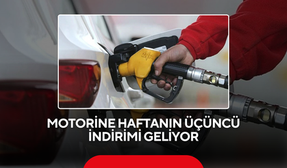 Motorine haftanın üçüncü indirimi geliyor