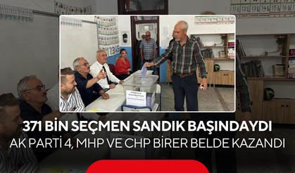 Üç ilde ara seçim heyecanı! Sonuçlar belli oldu