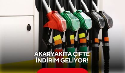 Akaryakıta çifte indirim geliyor! Tarih belli oldu