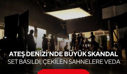 Ateş Denizi setini polis bastı! Başrol Erdem Kaynarca gözaltına alındı...