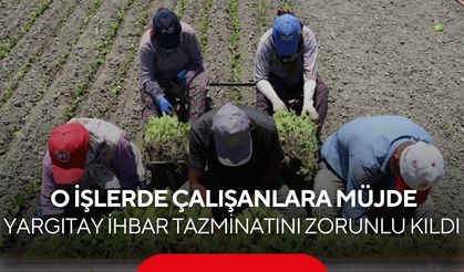 Kapı önüne konulan işçilere hak doğdu! Yargıtay’dan kritik ihbar tazminatı kararı...
