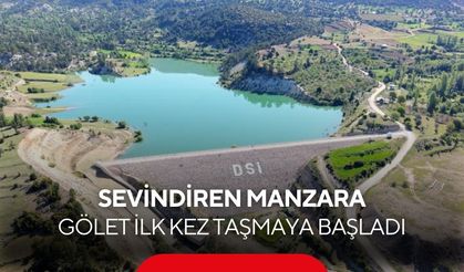 Yılların beklentisi gerçek oldu... İmamlar Göleti ağzına kadar doldu