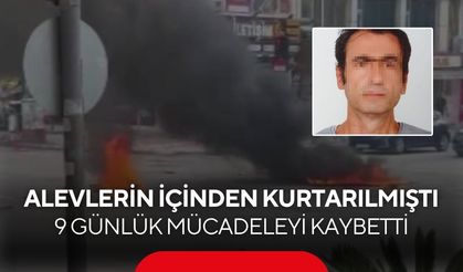 Çarşı ortasında kendini ateşe vermişti... 9 günlük yaşam savaşını kaybetti | Kendin ateşe verdiği anlar kameraya böyle yansımıştı