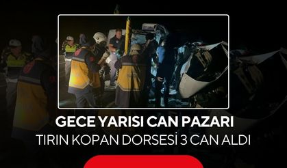 Faciaya kopan dorse neden oldu! Zincirleme kazada 3 kişi hayatını kaybetti...