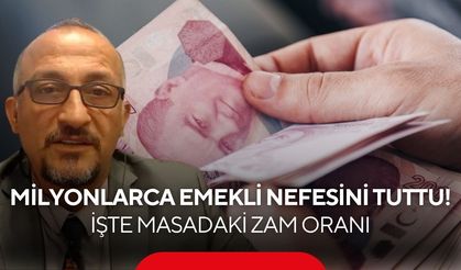 Milyonlarca emekli nefesini tuttu! İşte masadaki zam oranı