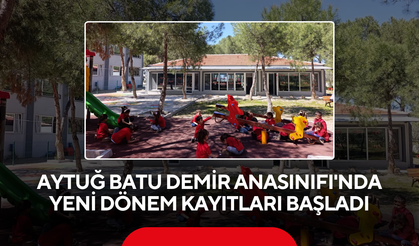 Doğa temelli eğitim veren anasınıfı öğrenci kabulüne başladı