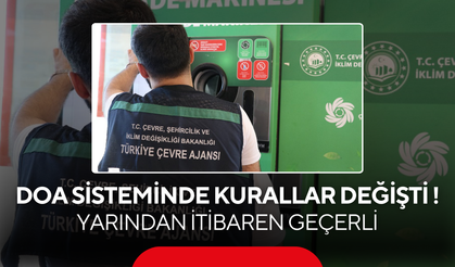 Dikkat ! Yarından itibaren geçerli... Depozito sistemi suistimal edildi, kurallar değiştirildi