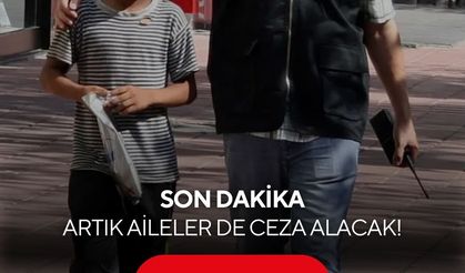 Son Dakika! Suça sürüklenen çocukların ailelerine de ceza yolda! Teklif TBMM'de