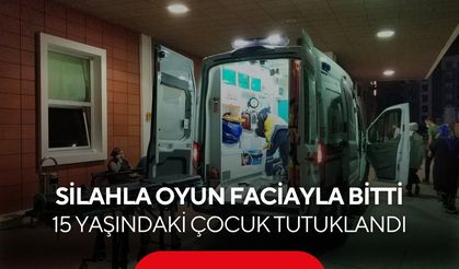 Tabancayla oynarken arkadaşını vurdu! 15 yaşındaki çocuk tutuklandı...