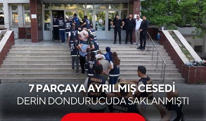7 parçaya ayrılmış cesedi derin dondurucuda saklanmıştı... 12 yıl sonra yakalandılar...