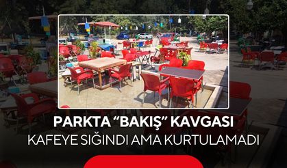 “Bakış” tartışması kanlı bitti! Kafeye kaçtı, peşinden gelen şüpheli bıçakladı...