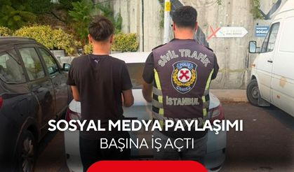 Sosyal medya paylaşımı başına iş açtı! Ehliyetinden oldu, 72 bin TL ceza kesildi | İşte o paylaşım