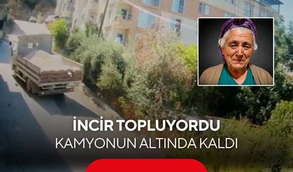 Yokuşu çıkamayan kamyon geri geri böyle geldi! 10 çocuk annesinin ölüm anı kamerada