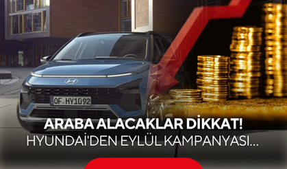 Araba alacaklar dikkat! Hyundai'den Eylül kampanyası… İşte kampanyanın tüm detayları...