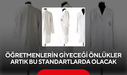 Öğretmenlerin Giyeceği Önlükler Artık Bu Standartlarda Olacak