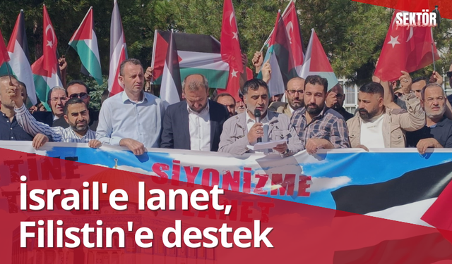 İsrail'e lanet, Filistin'e destek
