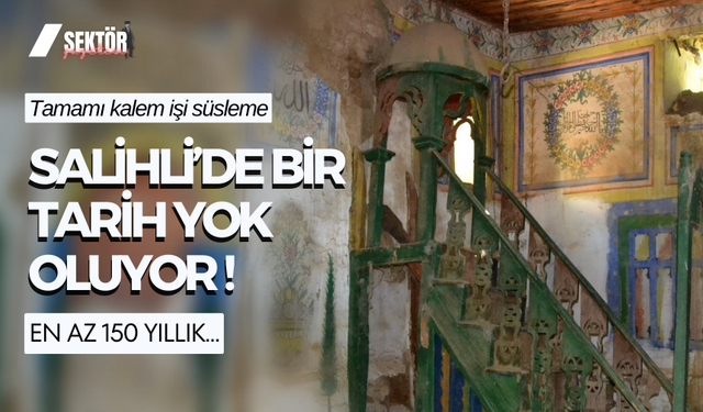 Salihli'de bir tarih yok oluyor...