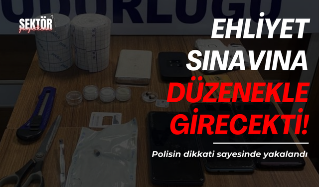 Polisin dikkati sayesinde yakalandı