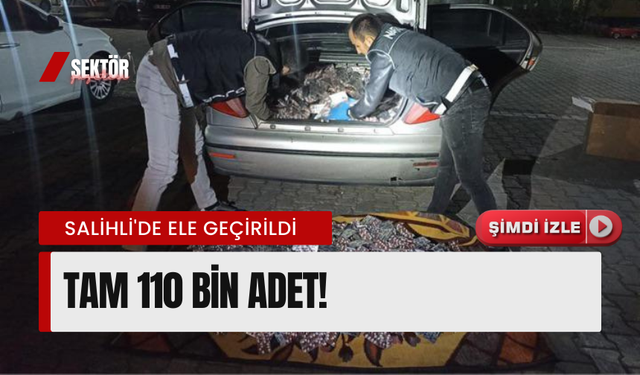 Şüpheli araçtan 110 bin 600 adet sentetik ecza hap çıktı