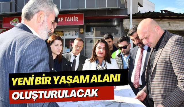 İlçenin çehresini değiştirecek kent meydanı için geri sayım