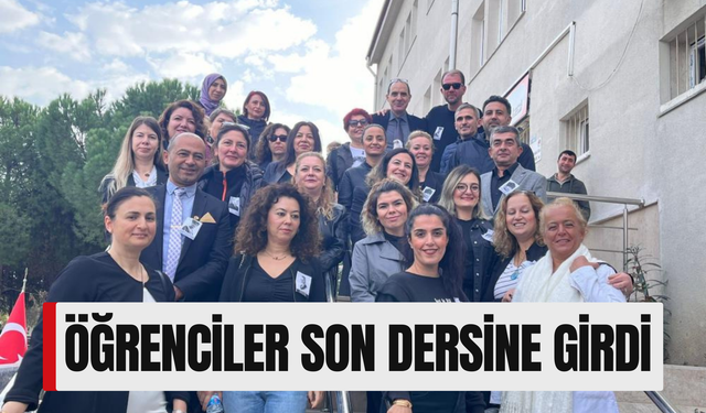 Öğrenciler son dersine girdi