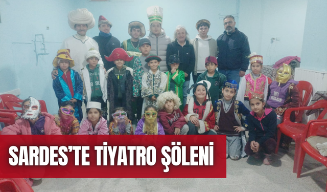 Salihli’ye yakışan şenlik! Sardes’te Dionysos Çocuk Tiyatrosu Şenlikleri start aldı