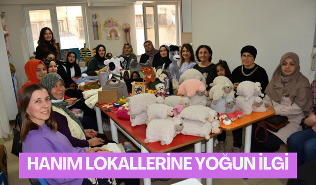 Hanım lokallerine yoğun ilgi