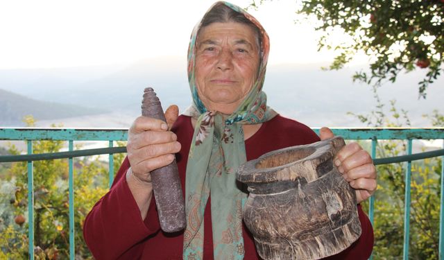 Bu köyde asırlık dibekler mutfakları süslemeye devam ediyor