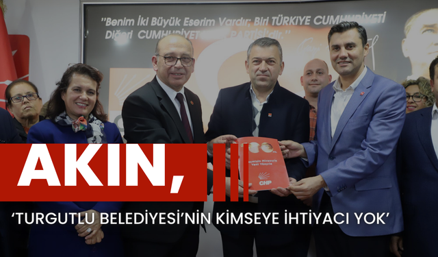 Başkan Akın, ikinci dönem için ilk adımı attı
