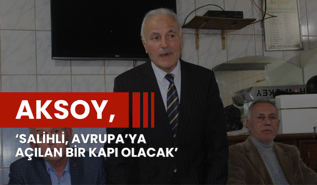 Salihli Ak Parti, saha çalışmalarına hız verdi