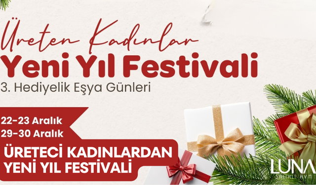 Luna Salihli AVM’de yeni yıl coşkusu
