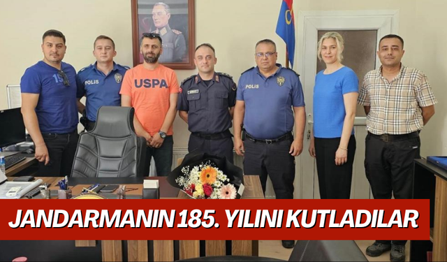 Jandarmanın 185. yılını kutladılar