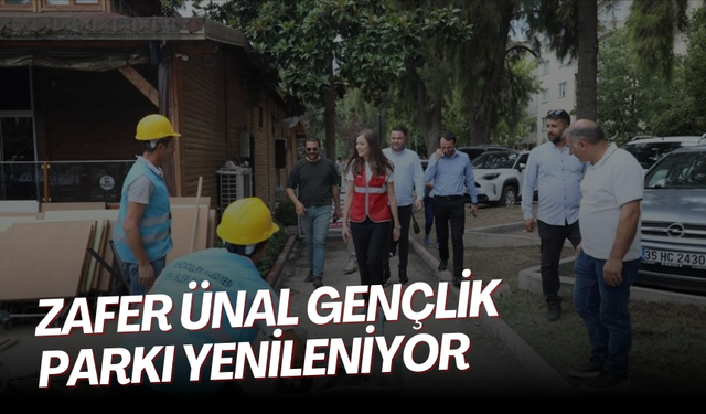 Zafer Ünal Gençlik Parkı yenileniyor