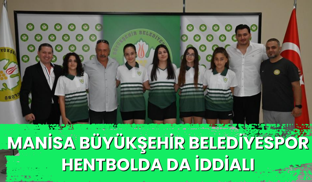 Manisa Büyükşehir Belediyespor hentbolda da iddialı