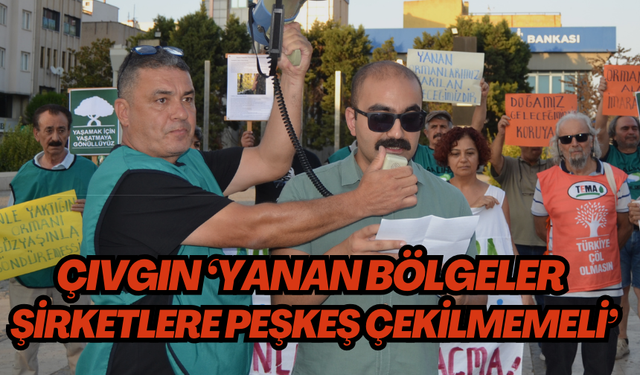 Salihli Çevre Derneği, orman yangınlarına dikkat çekti