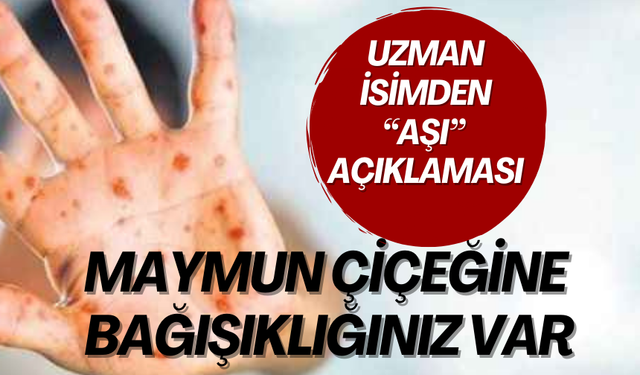 O tarihten önce doğanlar şanslısınız! Maymun çiçeğine bağışıklığınız var