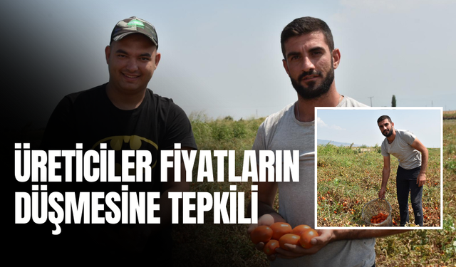 Manisalı üreticiler fiyatların düşmesine tepkili | ‘Artık sesimizi duyun yarın çok geç olabilir’