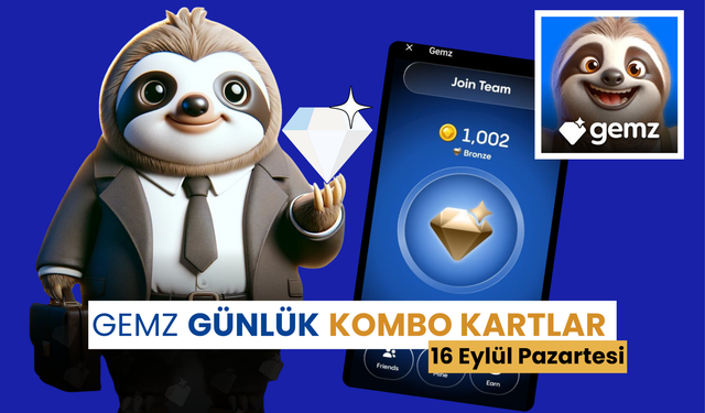 Gemz günlük kombo kart 16 Eylül | Gemz nedir, nasıl oynanır, nasıl girilir?