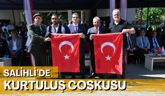 Salihli'de kurtuluş coşkusu 102'inci kez yaşandı